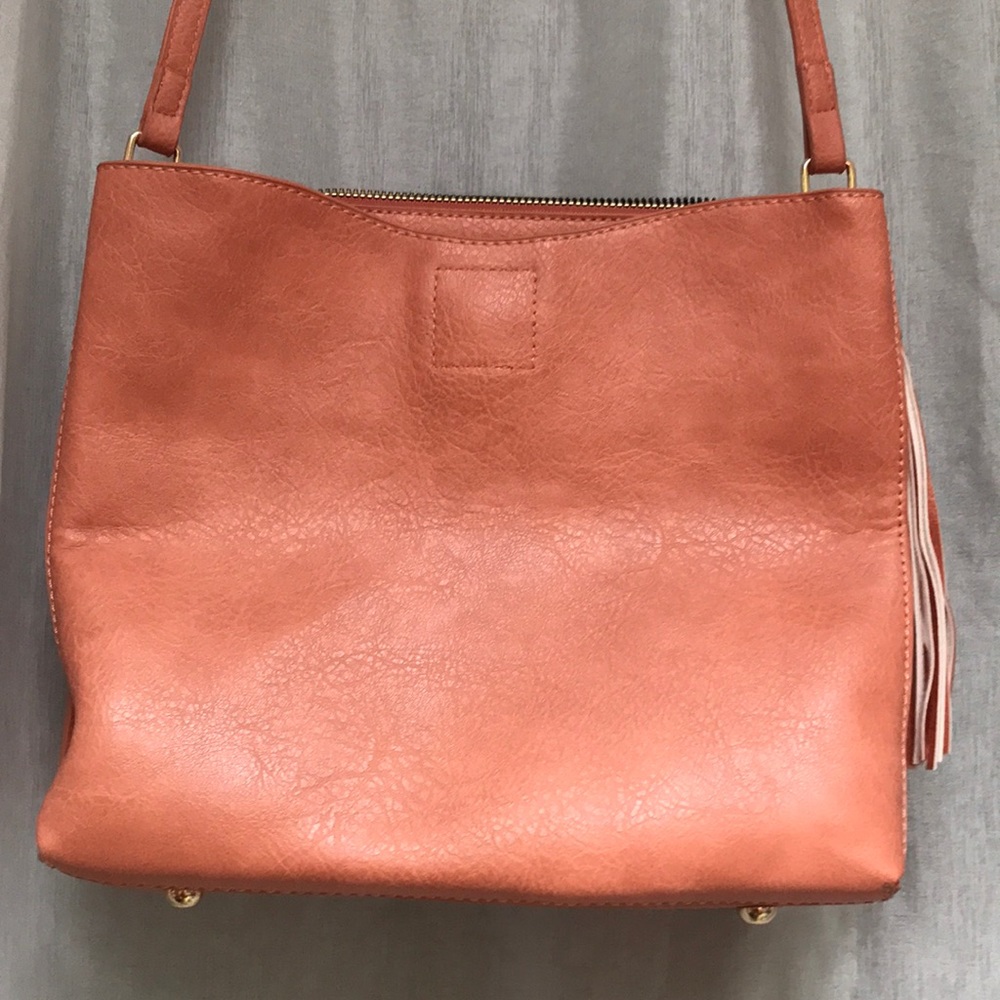 Calin peach purse